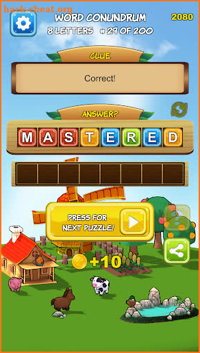 Word Jumble Farm screenshot