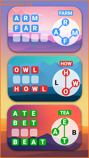 Word Line Rush screenshot