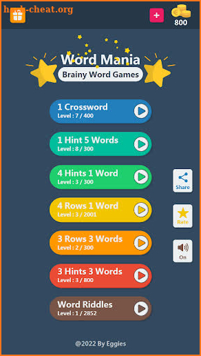 Word Mania - Brainy Word Games screenshot