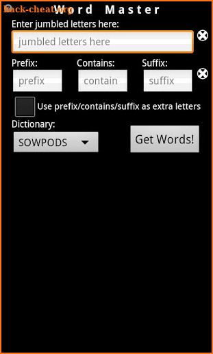 Word Master ™ screenshot