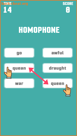 Word Matching Game screenshot