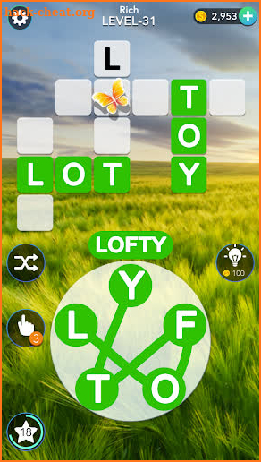 Word Mind: Crossword puzzle screenshot