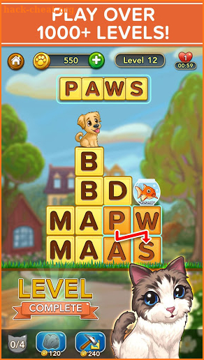 WORD PETS - FREE WORD GAMES! screenshot