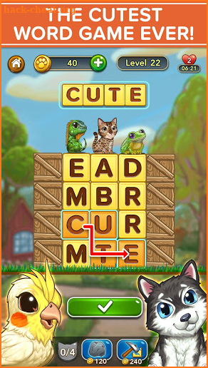 WORD PETS - FREE WORD GAMES! screenshot