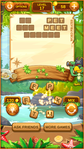 Word Pirates - Swipe & Hunt Words screenshot