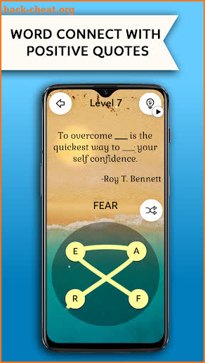 Word Quotes Connect Game: Famous Motivation Quotes screenshot