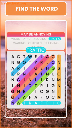 Word Rainbow Search screenshot