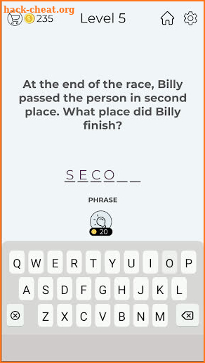 Word Riddles screenshot