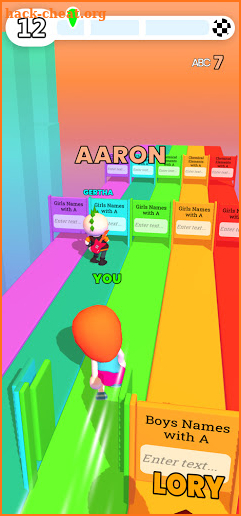 Word runner screenshot