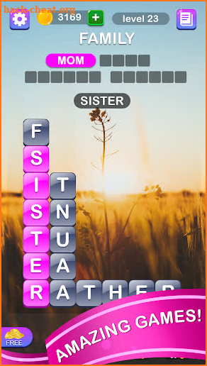 Word Scramble: Classic Word Stack Game screenshot