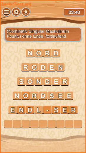 Word Scramble Free screenshot