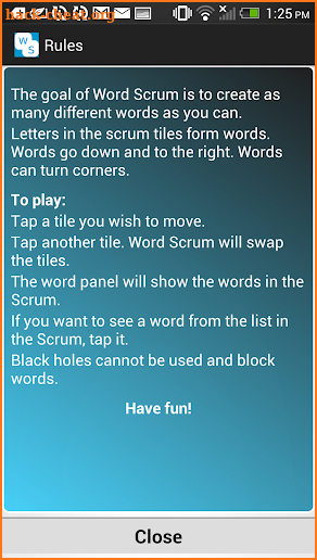 Word Scrum screenshot