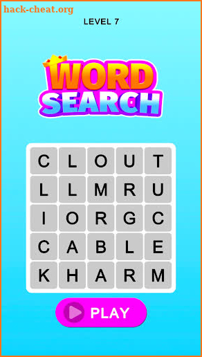 Word Search screenshot