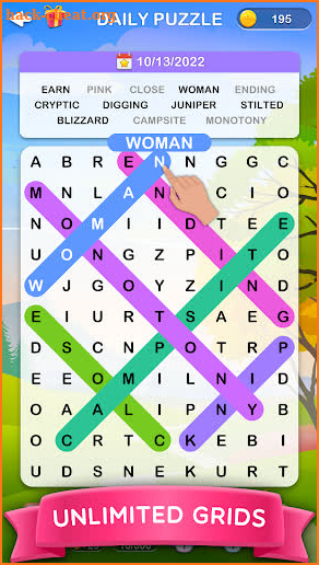 Word Search 2 - Hidden Words screenshot