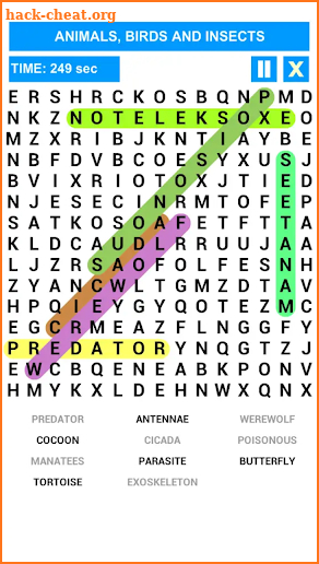 Word Search 2018 screenshot