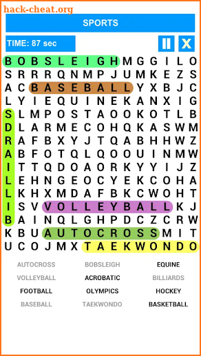 Word Search 2018 screenshot