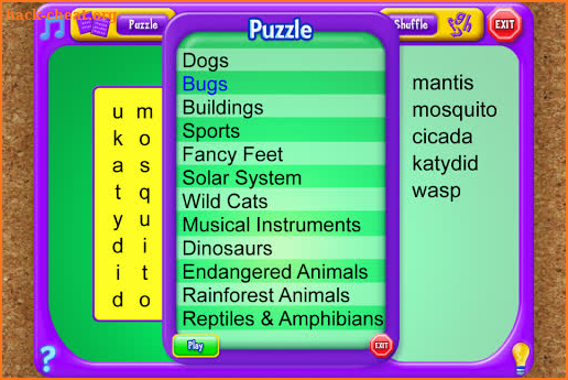 Word Search screenshot