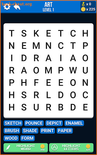 Word Search screenshot