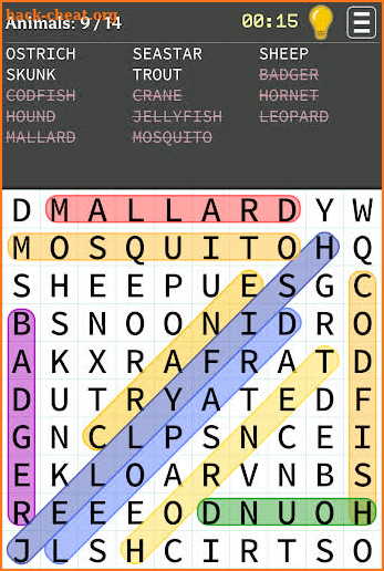 Word Search screenshot