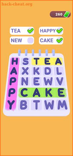 Word Search 3D screenshot