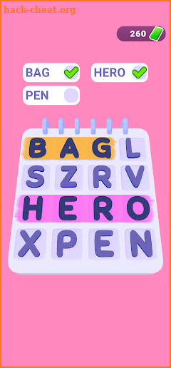 Word Search 3D screenshot