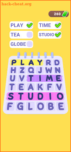 Word Search 3D screenshot