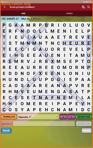 Word Search & Definition (EV) screenshot