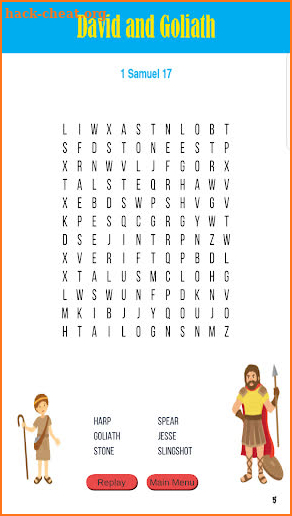 Word Search Bible Fun screenshot