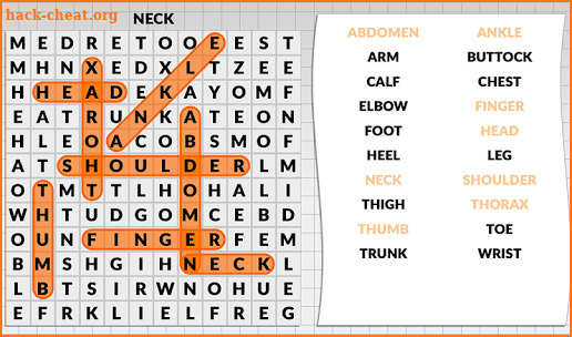 Word Search by POWGI screenshot