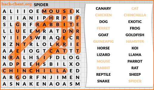 Word Search by POWGI screenshot