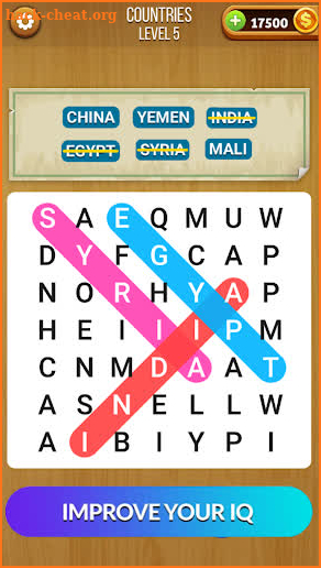 Word Search - Crossword puzzle screenshot