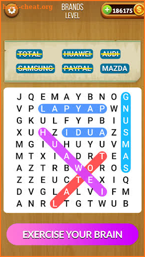 Word Search - Crossword puzzle screenshot