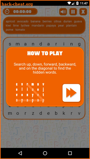 Word Search Crossword Puzzle Connect screenshot