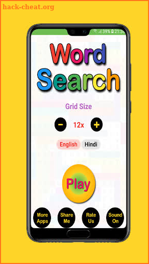 Word Search - English and Hindi screenshot