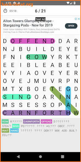 Word Search Free App - Word Puzzle Game, Find Word screenshot