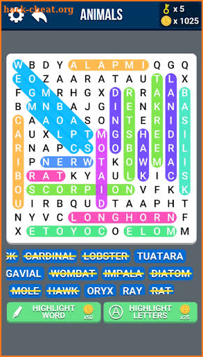 Word Search: Free word finder screenshot