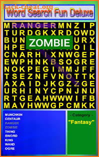 Word Search Fun Deluxe screenshot