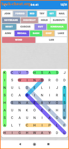 Word Search Game - Word Puzzle, Crossword Game screenshot