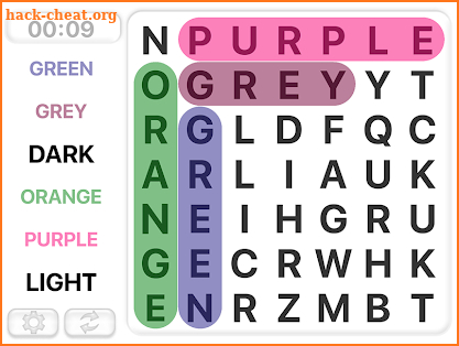 Word Search Games in english screenshot