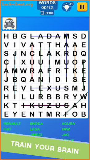 Word Search Games - Puzzle Line Game Free screenshot