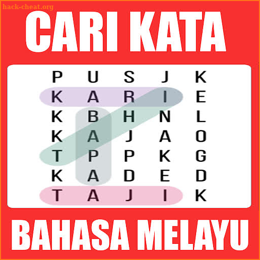 Word Search Malay 2019 screenshot