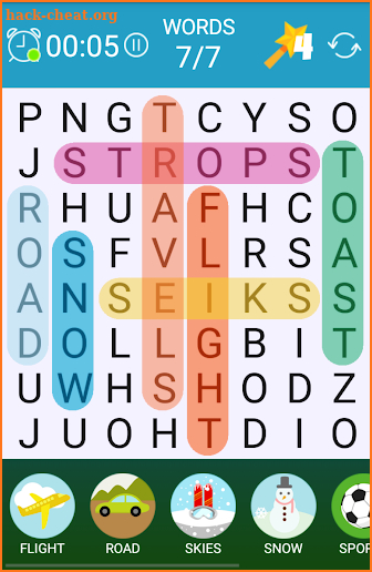 Word Search: Pics! screenshot