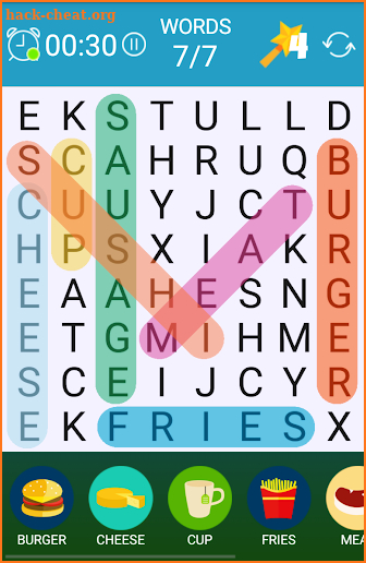 Word Search: Pics! screenshot