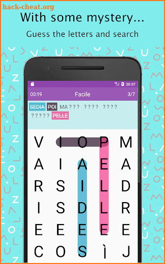 Word Search Pro - Italian screenshot