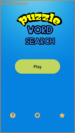 Word Search Puzzle Game 2018 screenshot