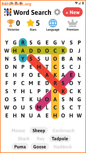 Word Search - Puzzle Pblu screenshot