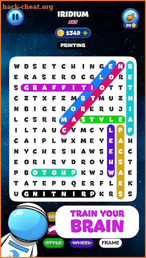 Word Search Puzzle: Space Up screenshot