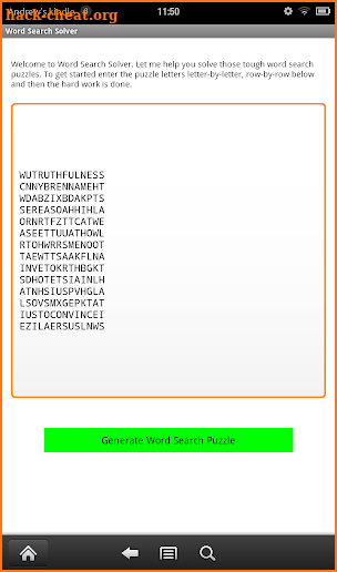 Word Search Solver screenshot