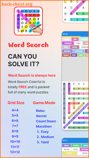 Word Search - Word Puzzle Game screenshot