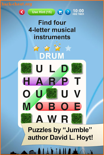 Word Search World Traveler screenshot